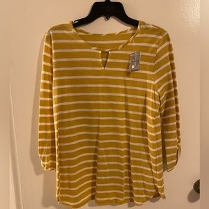 Van Heusen Mustard Blouse